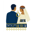 Hochzeitssymbol für 3 Hochzeitssymbol für 3